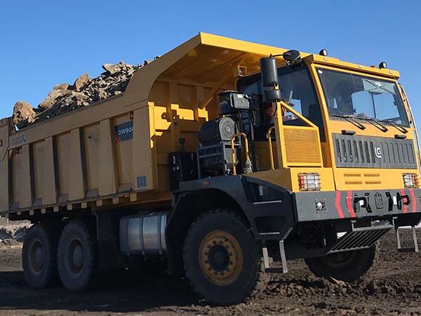 XE TẢI MỎ LIUGONG DW90A CHẤT TẢI 36M3