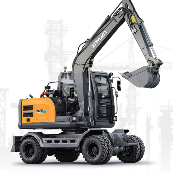 Xúc đào bánh lốp XinYuan B60W - GẦU 0.4M3