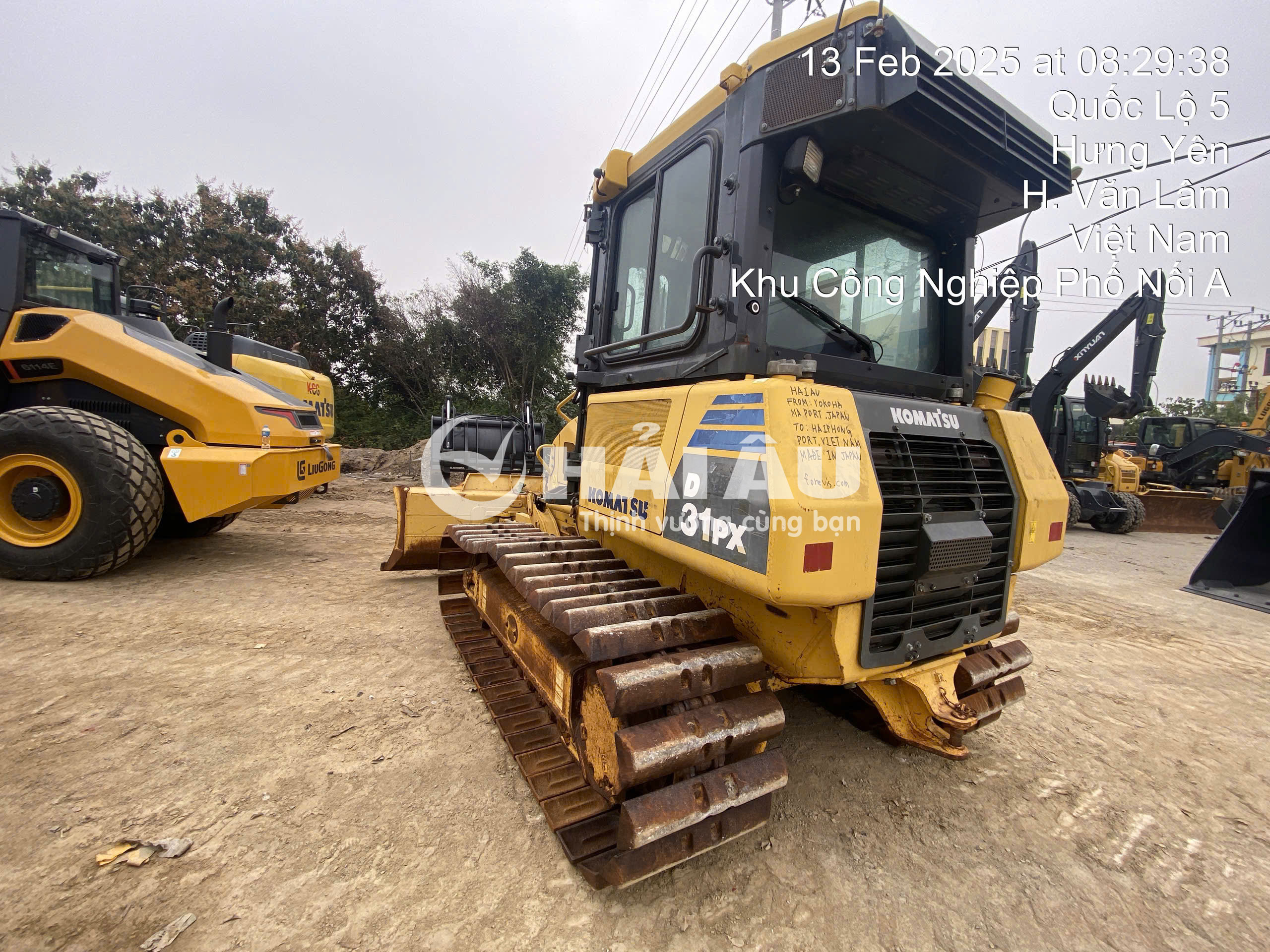 Máy ủi cũ KOMATSU D31PX-22 (4)